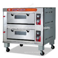 Guangzhou Commercial Edelstahl 1-Schicht 2-Fach Deck Backofen mit Dampf